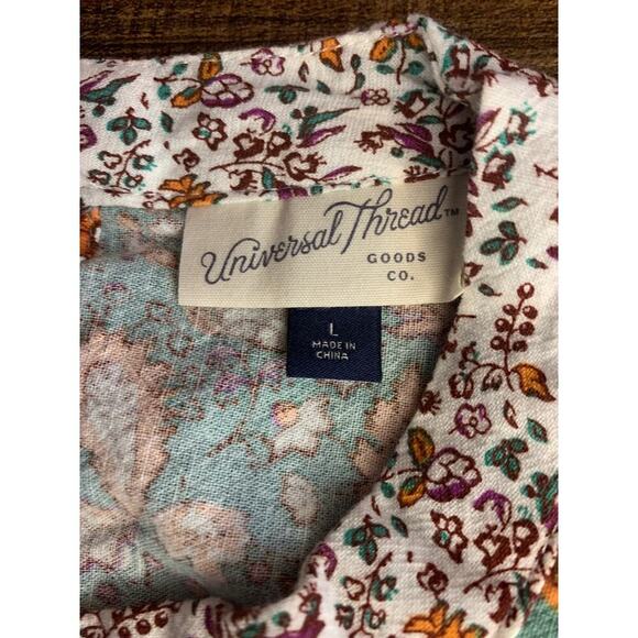 UNIVERSAL THREAD Women’s Boho Sleeveless Linen Blend Dress / Size: Large - Picture 4 of 9